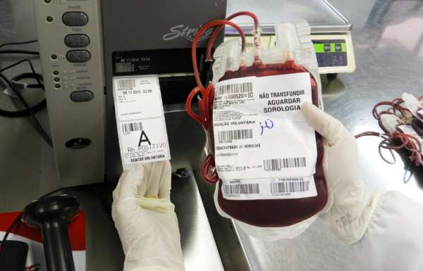 Doação de sangue - Foto: Natássya Cybelly - Ascom Hemoce