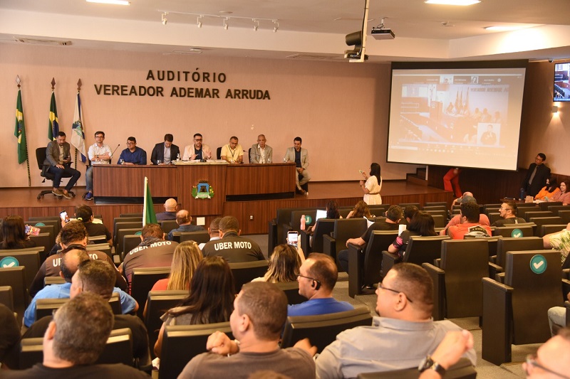 Audiência pública para discutir parada de veículos no Aeroporto - Foto: Evilázio Bezerra